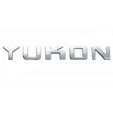 3D Chrome Car Rear Trunk Letters Emblem Sticker For YUKON Sierra 2004 Canyon Envoy Safari Savana Modification Accessories