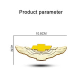 Chevrolet Metal Wings Car Rear Sticker Auto Window Emblem Badge Decal