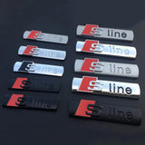 Audi Sline Logo Metal Car Sticker Emblem Badge Decal