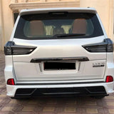For  LX570 LX470 2008-2019 Accessories Car Rear Trunk Special 3D Black Edition Emblem Badge ABS Stickers Car Styling