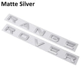 Land Rover Range Rover Defender Letter ABS Car Front Hood Bonnet Cover Emblem Badge Sticker