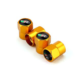 4pcs/set Skoda Car Air Valve Stem Cap Auto Tyre Valve Covers