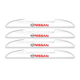 4pcs Nissan Car Door Bumper Strip Anti-collision Protection Sticker