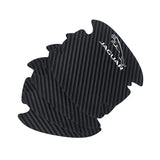 Jaguar Carbon Fiber Car Door Bowl Handle Anti-collision Protective Stickers Scratches Film
