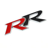 3D Metal RR Logo Car Stickers Emblem Trunk Badge Decals for Honda RR Civic Mugen Accord Crv City Hrv