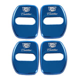 4pcs/set Cadillac Stainless Steel Car Door Lock Cover Protection