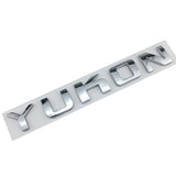 3D Chrome Car Rear Trunk Letters Emblem Sticker For YUKON Sierra 2004 Canyon Envoy Safari Savana Modification Accessories