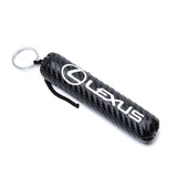 Lexus Carbon Fiber Car Keyring Keychain