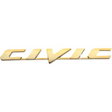 ABS for Logo Emblem Civic Accord City CRV HRV Jazz Pilot Odyssey Car Rear Trunk Fender Lettering Sticker Auto Accessories