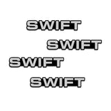 4pcs/set Suzuki Swift SX4 Vitara Metal Car Stereo Sticker Auto Audio Emblem Decal
