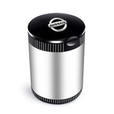 Nissan Metal Car Ash Tray Auto Ashtray Cigarette Holder Box with LED Light