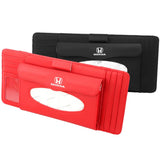 PU 3-in-1 Car Tissue Box Cover Storage Bag for   Fit Civic Accord CRV CRZ Crosstour H-RV NSX Pilot Odyssey City Accessories