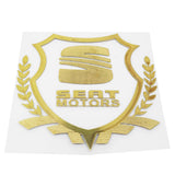 SEAT Shield Car Rear Sticker Auto Window Emblem Badge Decal