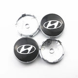 4pcs/set 57/61.5/62/65mm Hyundai Car Wheel Hub Center Caps Covers