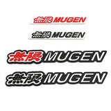 Car Sticker MUGEN Emblem Badge Decal for Honda Mugen Accord Civic Pilot Odyssey City CRZ Spirior AVANCIER CRV Crosstour H-RV NSX