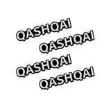 4pcs/set Nissan Qashqai JUKE Metal Car Stereo Sticker Auto Audio Emblem Decal