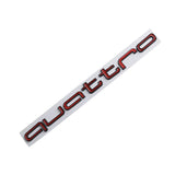 Audi Quattro Metal Car Trunk Badge Sticker Rear Emblem Decal