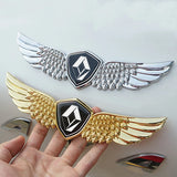 Renault Metal Wings Car Front Sticker Emblem Badge Decal