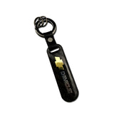 Chevrolet Carbon Fiber Car Logo Keychain Keyring