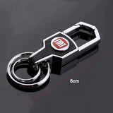 Fiat Metal Men Car Keyring Key Chain