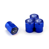 4pcs/set Subaru Car Air Valve Stem Cap Auto Tyre Valve Covers