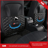 Audi Sline Car Anti Stepped Dirty Mat Seat Back Protector Cover