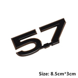 Car Front Bumper Badge Rear Decal for Land Cruiser Prado Landfree VX TX TX.L VX.L 5.7 V6 V8 GX.R VX.R VX.S VX.R.i GX.R.i