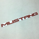24x2.6cm Ford Mustang Metal Letter Car Trunk Sticker Decal