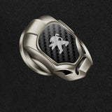 Peugeot Iron Man Metal Car Engine One-click Start Stop Button Cover