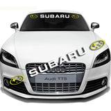 130*21cm Subaru Car Front Trunk Window Windshield Sunshade Sticker Decal