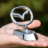 Mazda Angle Wings Metal Car Front Hood Bonnet Sticker Emblem Badge
