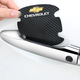 Chevrolet Carbon Fiber Car Door Bowl Handle Anti-collision Protective Stickers Scratches Film
