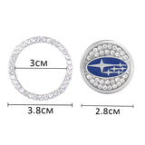 Subaru Diamond Car Engine One-click Start Stop Button Cover Sticker