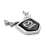 Mazda ABS Deer Car Rear Sticker Shield Trunk Emblem Badge Decal
