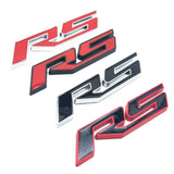 Chevrolet RS Logo Metal Car Rear Sticker Decal Trunk Emblem Badge