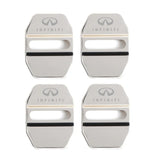 4pcs/set Infiniti Stainless Steel Car Door Lock Cover Protection