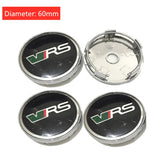 4pcs/set 56/60/65mm Skoda Logo ABS Car Wheel Hub Center Caps Covers