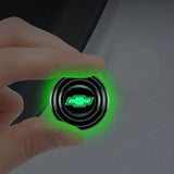 4pcs/set Chevrolet Car Door Shock Stickers Luminous Absorber Decal