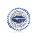 Subaru Diamond Car Engine One-click Start Stop Button Cover Sticker