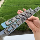 Jeep Grandcherokee ABS Car Body Fender Side Sticker Trunk Emblem Badge Decal