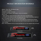 Ford ST Car Door Protection Sticker Anti-Scratch Decal Bumper Strip