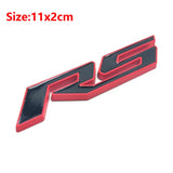 Chevrolet RS Logo Metal Car Rear Sticker Decal Trunk Emblem Badge