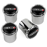 4pcs/set Nissan Nismo Z Logo Car Air Valve Stem Caps Auto Tyre Valve Covers