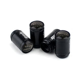 4pcs/set Jaguar Logo Sport Matte Car Air Valve Stem Caps Auto Tyre Valve Covers