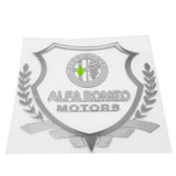 Alfa Romeo Shield Car Rear Sticker Auto Window Emblem Badge Decal