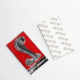 12x7cm Ford Shelby GT350 Logo Metal Car Sticker Decal Auto Front Hood Grille Emblem Badge