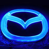 10.1x8.2cm 12x9.5cm Mazda Car LED Light Front Rear Emblem Badge