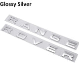 Land Rover Range Rover Defender Letter ABS Car Front Hood Bonnet Cover Emblem Badge Sticker