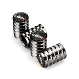 4pcs/set Nissan Nismo Car Wheel Tire Air Covers Dust Proof Tire Valve Caps