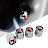 Audi Sline Logo Car Tyre Valve Stem Caps